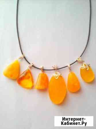 Продам янтарный кулон Калининград