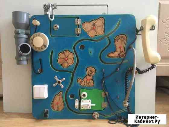 Бизиборд развивающая доска ручной работы Краснодар