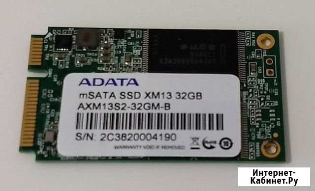 Msata SSD 32gb adata Пермь - изображение 1