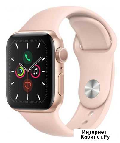 Apple Watch Series 5 GPS 44mm Aluminum Case with P Санкт-Петербург - изображение 1