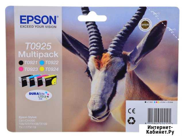 Набор картриджей Epson T0925 (C13T10854A10) Йошкар-Ола - изображение 1