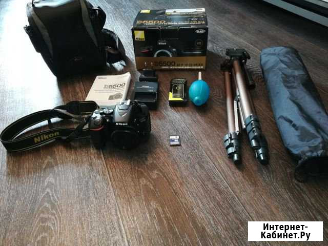 Nikon d5500 body Хабаровск - изображение 1