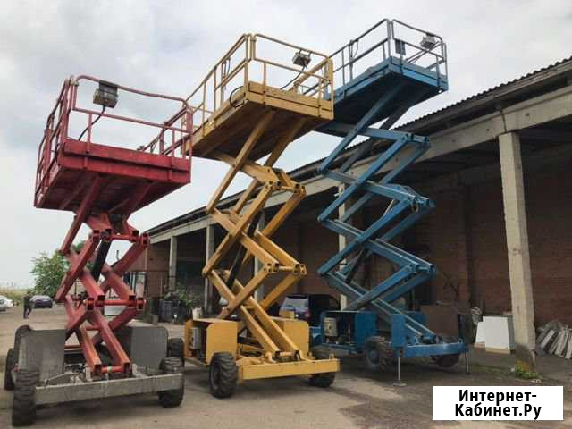 Аренда подъёмник ножничный Воронеж - изображение 1