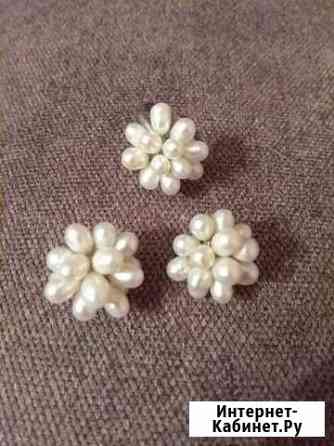 Бижутерия. Комплект из кольца и серёжек-гвоздиков Казань