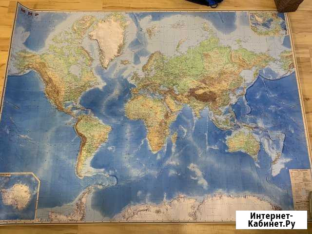 Карта мира Братск - изображение 1