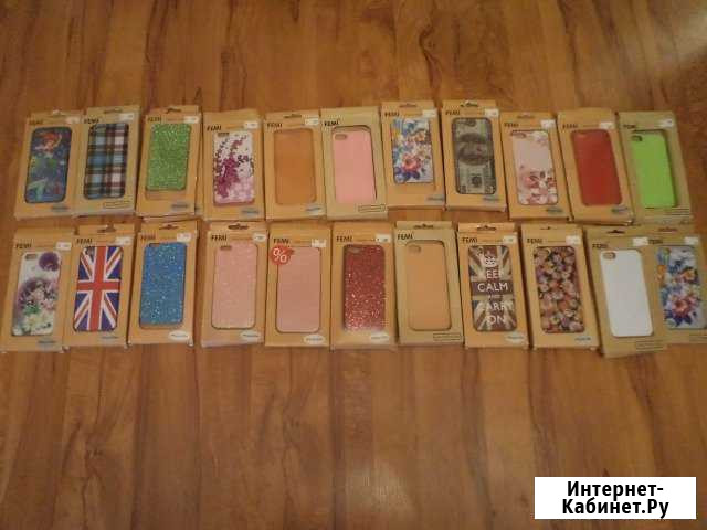 Чехлы FeMi iPhone 5/5S/SE + защ пленка в подарок Тюмень - изображение 1
