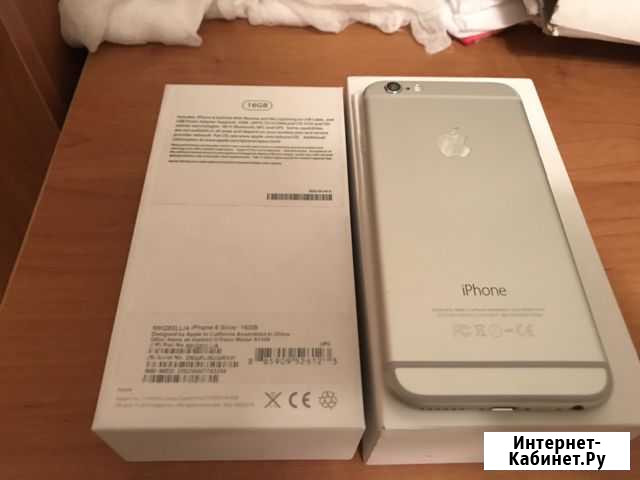 iPhone 6 на 16 гигов (iPod) залочен Набережные Челны - изображение 1