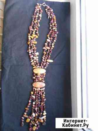 Колье из яшмы Самара