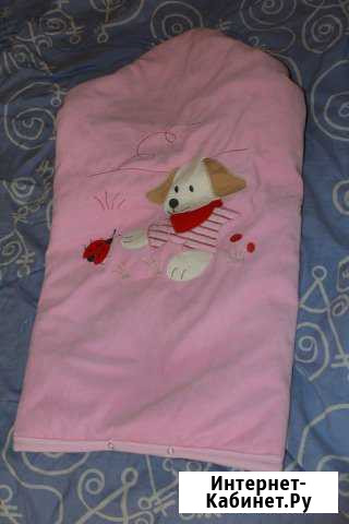 Конверт с шапочкой на выписку новый Ростов-на-Дону - изображение 1