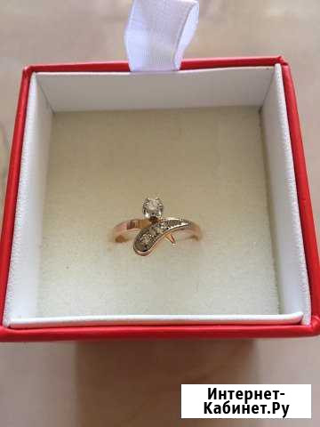 Золотое кольцо с бриллиантами Москва - изображение 1