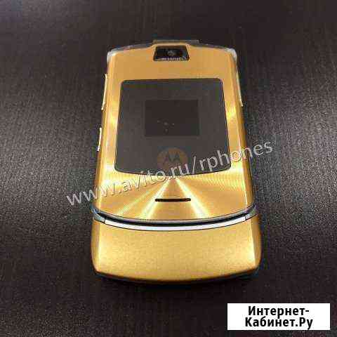 Motorola razr V3i Gold Оригинал. Гарантия. Магазин Краснодар