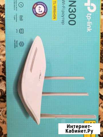 Wi-fi роутер tp-link N300 новый Саратов - изображение 1
