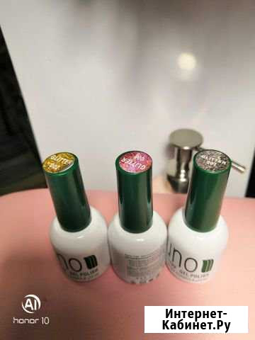 Гель-лак glitter от UNO. 15ML Люберцы - изображение 1