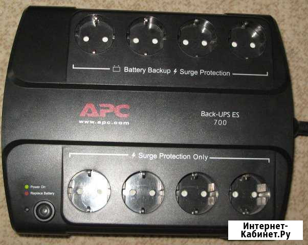 Ибп APC Back-UPS ES BE700-RS Б/У Иркутск - изображение 1