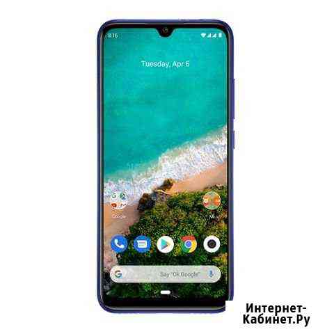 Смартфон Xiaomi Mi A3 4/128Gb синий Global Version Екатеринбург