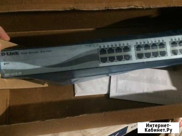 Коммутатор d-link des-1210-28 Советский - изображение 1