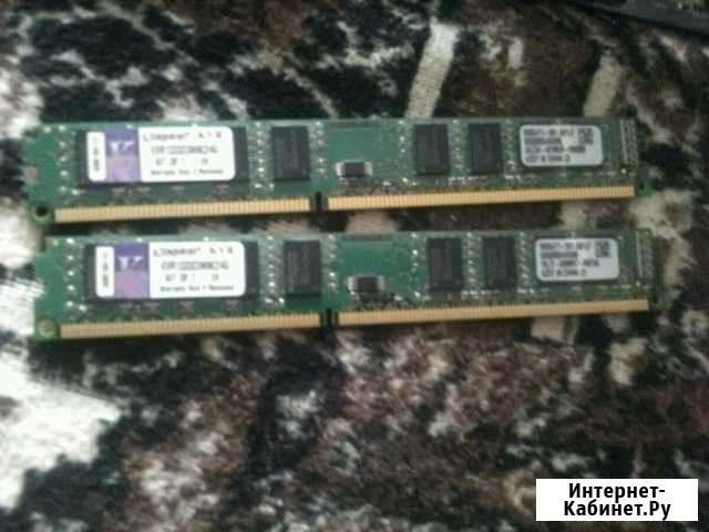 Оперативная память DDR3 2x2gb Месягутово - изображение 1