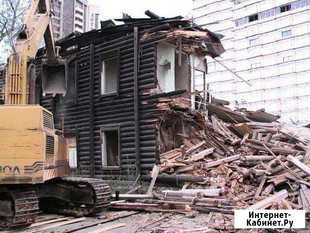 Демонтаж (снос) домов, аварийных зданий Нижний Новгород - изображение 1