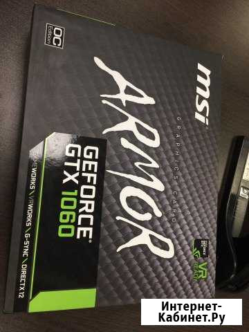GeForce GTX 1060 6G 192bit Набережные Челны - изображение 1