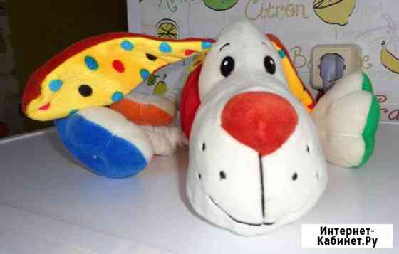 Прикольная мягкая игрушка Собачка / собака-резинка Красноярск