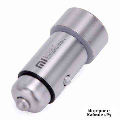 Автомобильная зарядка Xiaomi MI car charger 2,4A/2 Красноярск