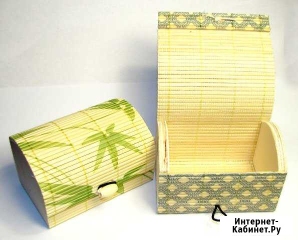 Шкатулка бамбуковая Белгород - изображение 1