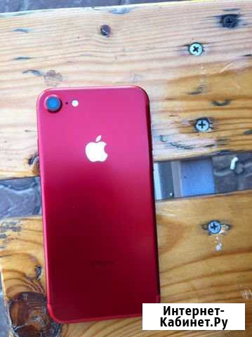 iPhone 7 RED 128гб Обнинск - изображение 1