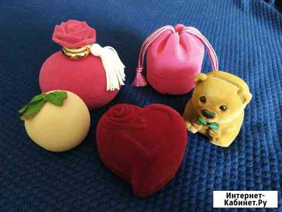 Футляр бархатный для кольца Петропавловск-Камчатский