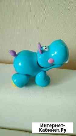 Игрушка развивающая бегемот от 0 до 3 лет Тольятти