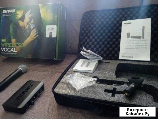 Shure BLX24/B58 - вокальная радиосистема Петрозаводск - изображение 1