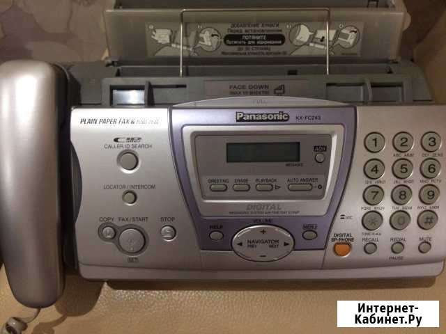 Телефон-Факс -копир Panasonic KX-FC243 Магнитогорск - изображение 1