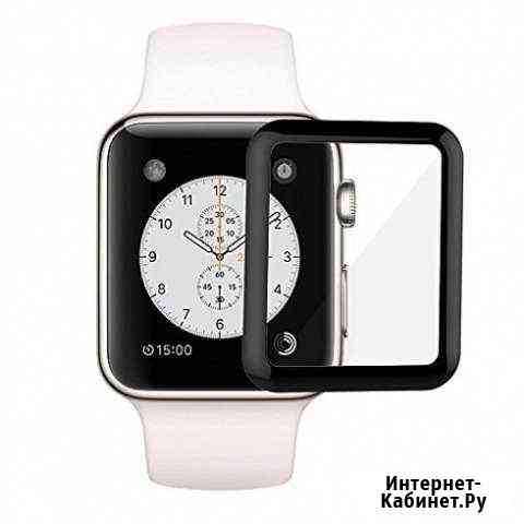 Защитное стекло Ainy 3D Full для Apple Watch 38 мм Санкт-Петербург