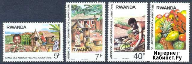 Руанда 1987 Фрукты MNH Владимир - изображение 1