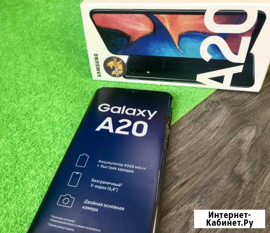 SAMSUNG Galaxy A20 32Gb Black Санкт-Петербург - изображение 1