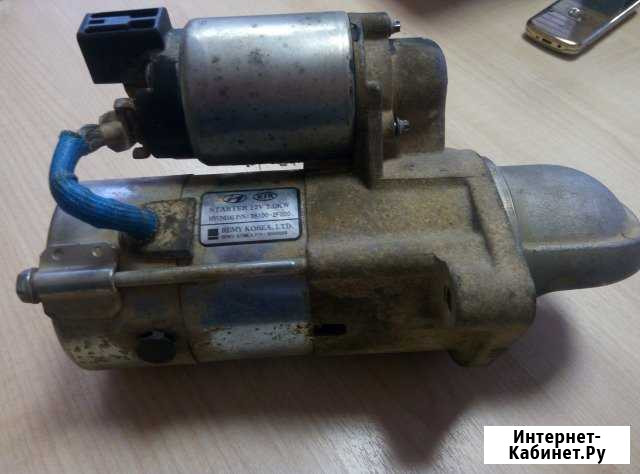 Стартер б/у hyundai/KIA 36100-2F000 Лабытнанги - изображение 1