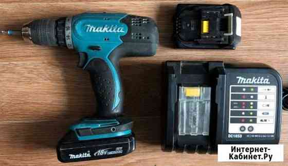 Makita DDF453 шуруповёрт. Доставка Хабаровск