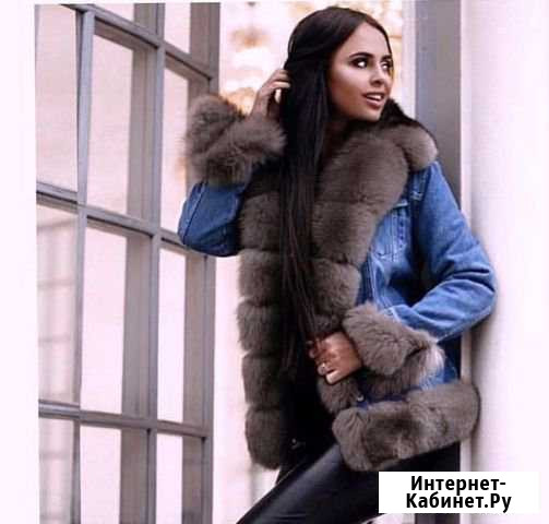 Куртка с мехом песца. Арт: 100 Бийск - изображение 1