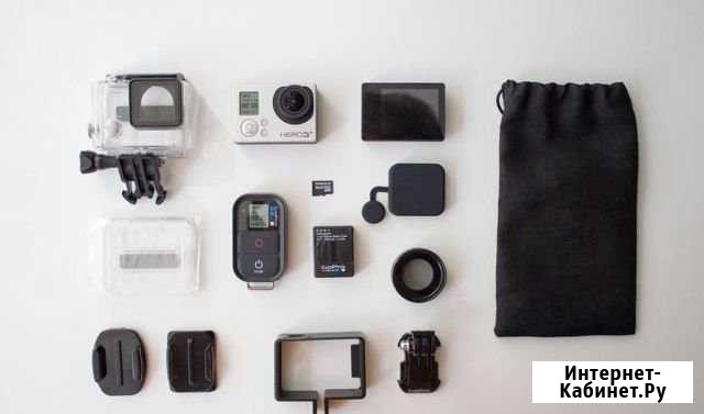 GoPro Hero 3+ Black (Много аксессуаров) Набережные Челны - изображение 1