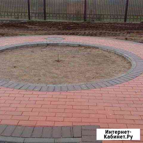 Укладка тротуарной плтки и брусчатки под ключ Токсово
