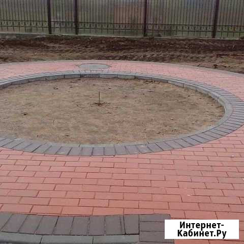 Укладка тротуарной плтки и брусчатки под ключ Токсово - изображение 1