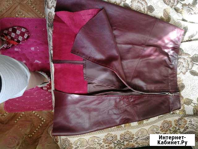 Юбка кожаная Чита - изображение 1