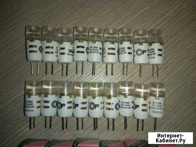 Светодиодные лампы G4 2Вт 12В Киров - изображение 1