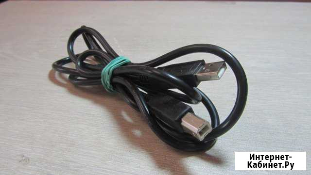 Кабель USB2.0 USB A (m) - USB B (m) 1м Челябинск - изображение 1