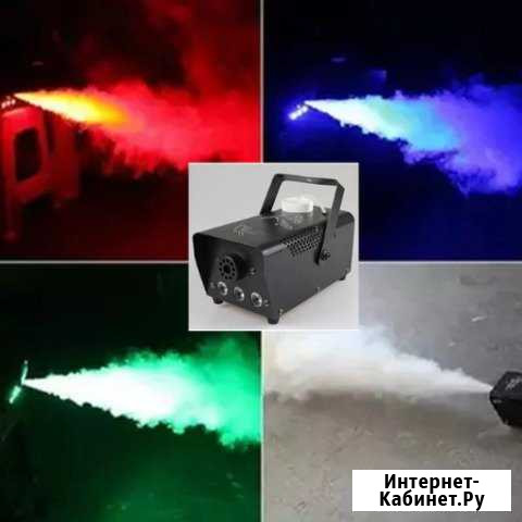 Дым машина с подсветкой и пультом д/у Барнаул - изображение 1