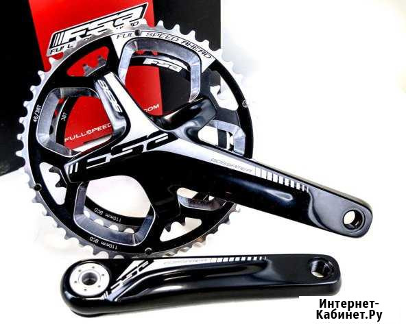 Система FSA Gossamer BB386 46/36T 175mm + Звезды Томск - изображение 1