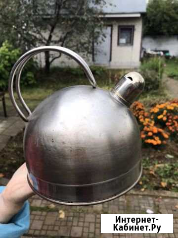 Чайник нержавейка со свистком Томилино - изображение 1