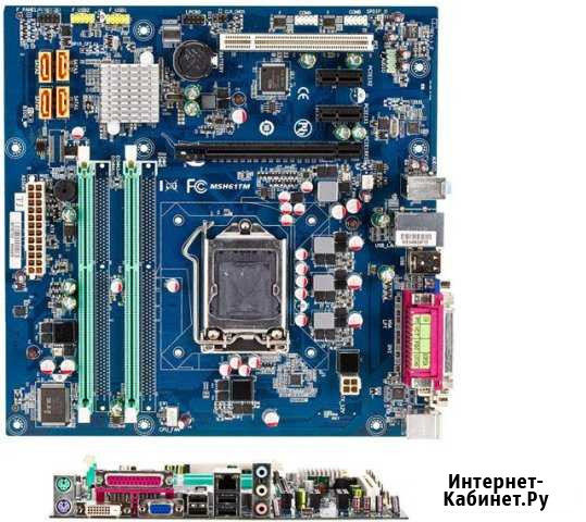 Материнская плата Gigabyte MSH61TV(M) (LGA 1155, I Минусинск - изображение 1