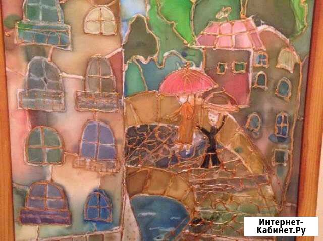 Картина (батик) рисунок по ткани Кемерово - изображение 1