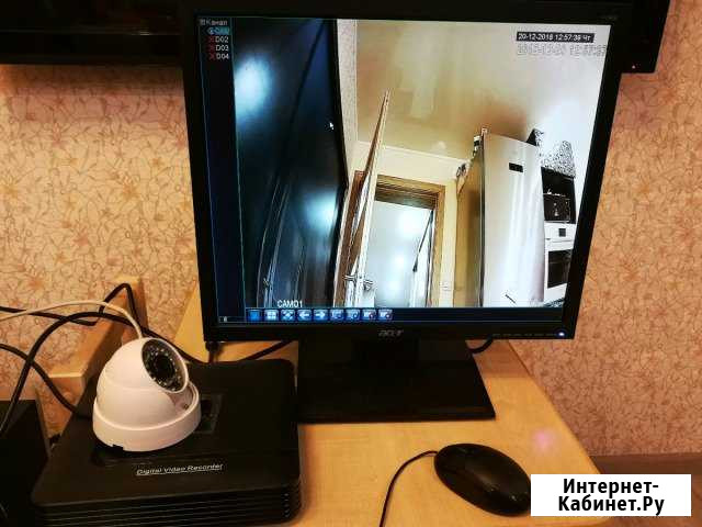 Комплект IP видеонаблюдения Салехард - изображение 1