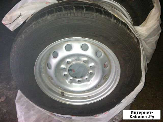 Летняя резина barguzin 205/70 R15 на дисках 4шт Донской - изображение 1